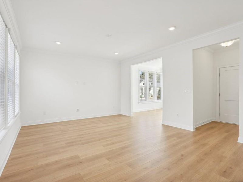 Spacious, unfurnished interior of a new home in , Holly Springs (Image 45).