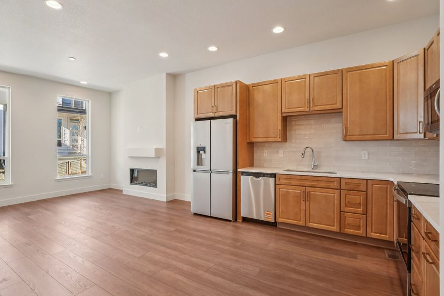 Furnished interior view inside a new home in Loretto Heights - Rise Collection, Denver (Image 7).