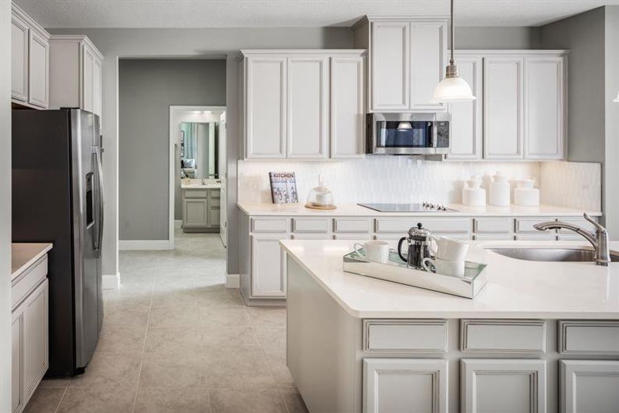 Furnished interior view inside a new home in The Crossings, St. Cloud (Image 3).