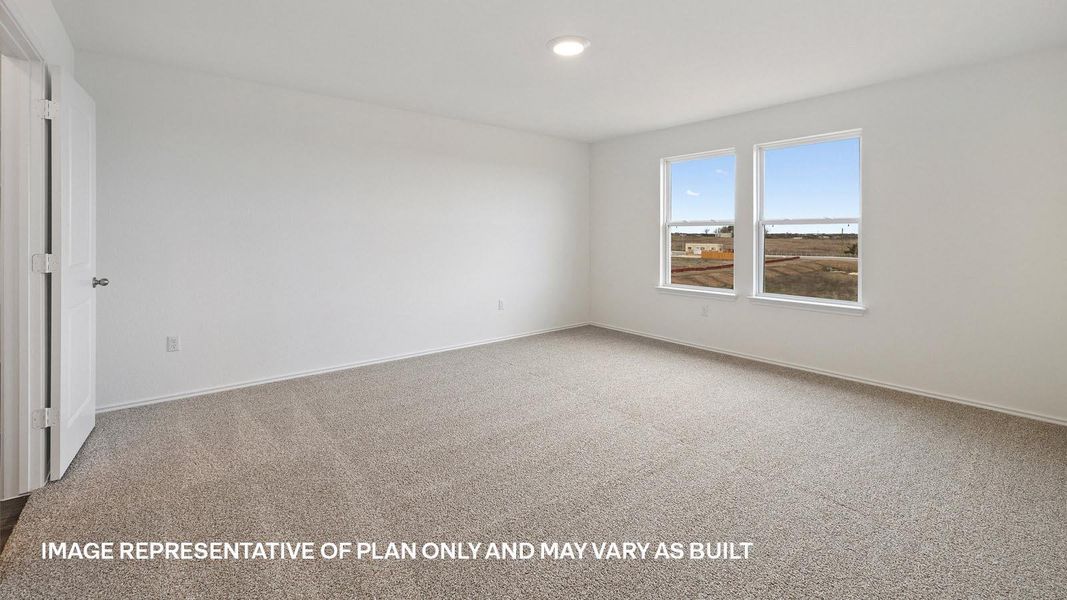 Spacious, unfurnished interior of a new home in Palomino, Manor (Image 32).