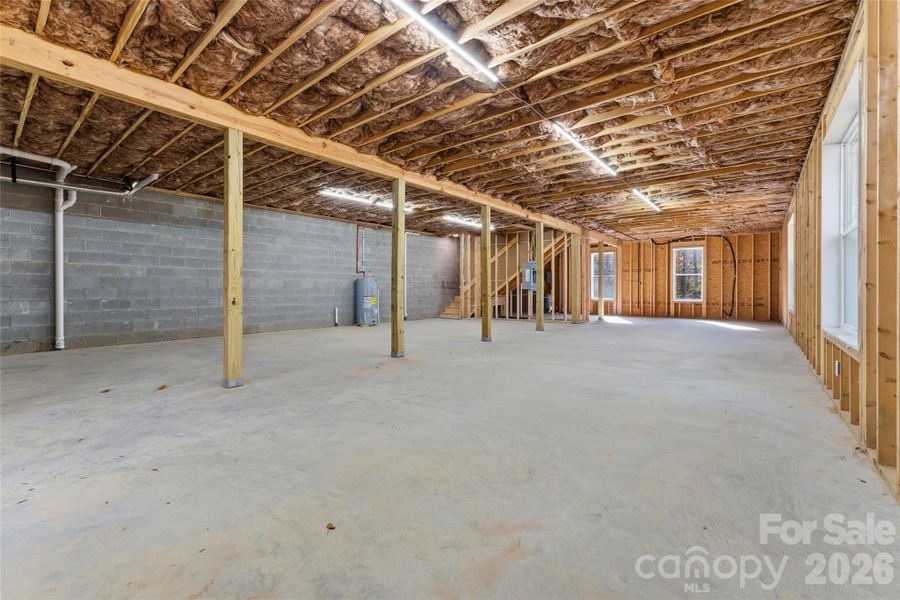 In-progress construction of a new home in , Hendersonville, NC (Image 35).