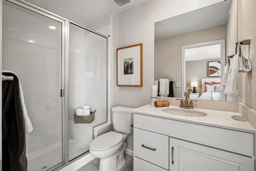 Representative furnished interior of a home built from the Backcountry by Taylor Morrison in Parterre Townhomes - The Westerly Collection, Thornton (Image 18).