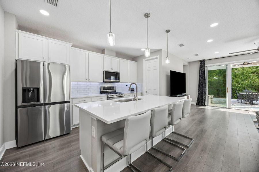 Furnished interior view inside a new home in Tributary, Yulee (Image 14).
