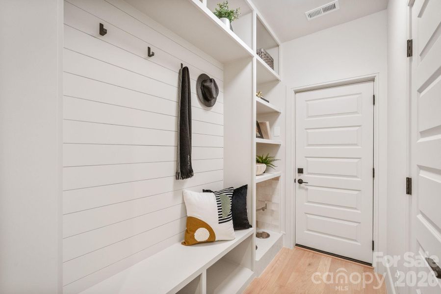 Furnished interior view inside a new home in , Charlotte (Image 37). Furnished interior view inside a new home in , Charlotte (Image 37).