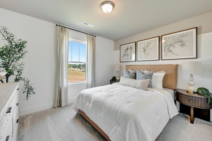 Representative furnished interior of a home built from the Shenandoah by Mattamy Homes in McAlister Creek, Clayton (Image 25).