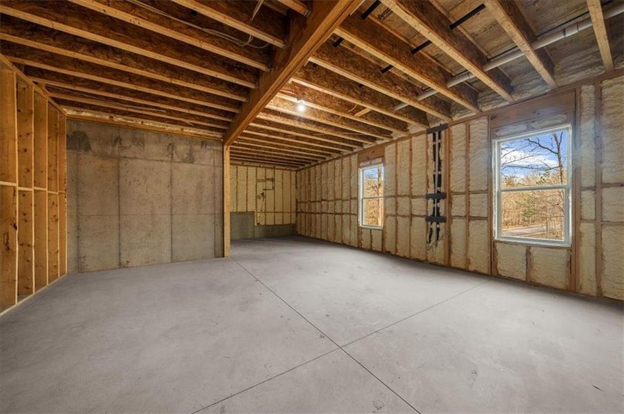 In-progress construction of a new home in , Gainesville, GA (Image 84).