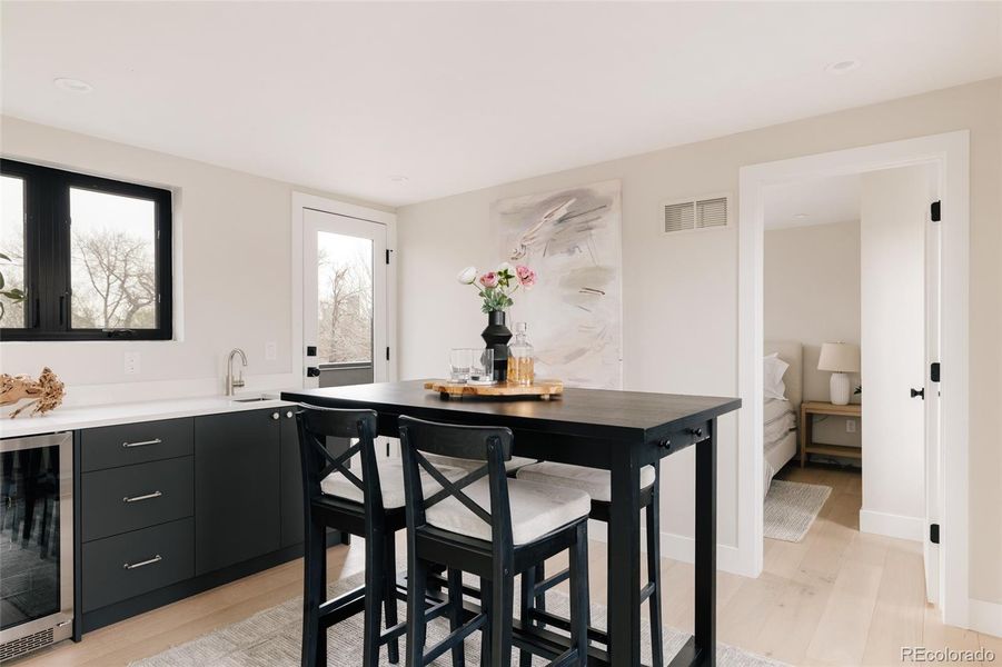 Furnished interior view inside a new home in , Denver (Image 17).