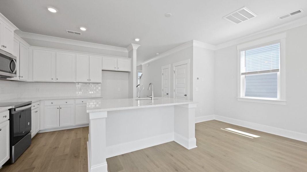 Furnished interior view inside a new home in Sheep Island, Summerville (Image 8).