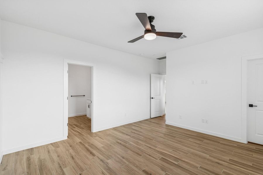 Secluded primary suite Secluded primary suite