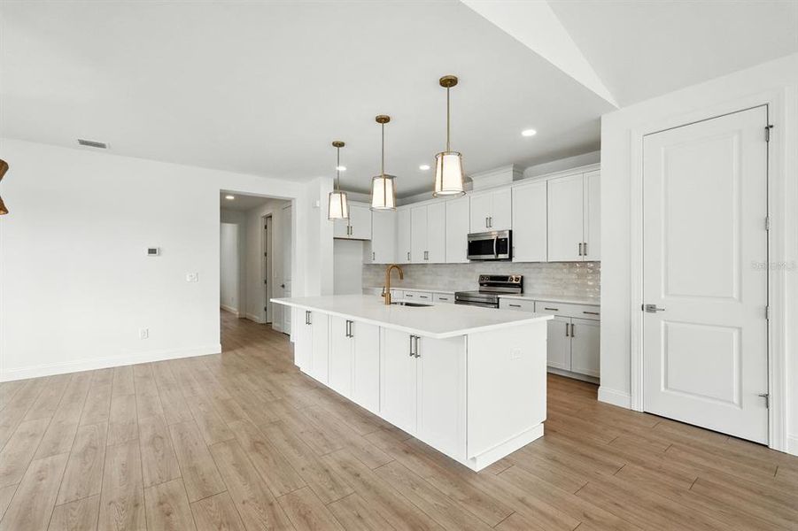 Furnished interior view inside a new home in Palm Coast Homes, Palm Coast (Image 13). Furnished interior view inside a new home in Palm Coast Homes, Palm Coast (Image 13).