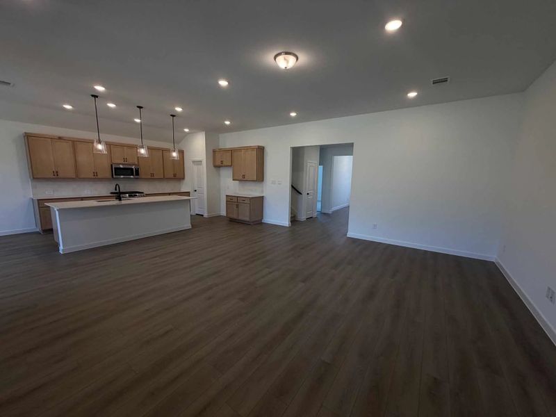 Open Kitchen-Living Room Construction Progress Open Kitchen-Living Room Construction Progress