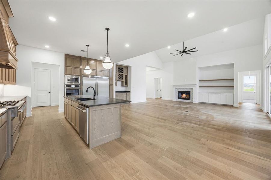 Furnished interior view inside a new home in The Arbors at Lakewood Village, Lakewood Village (Image 8).