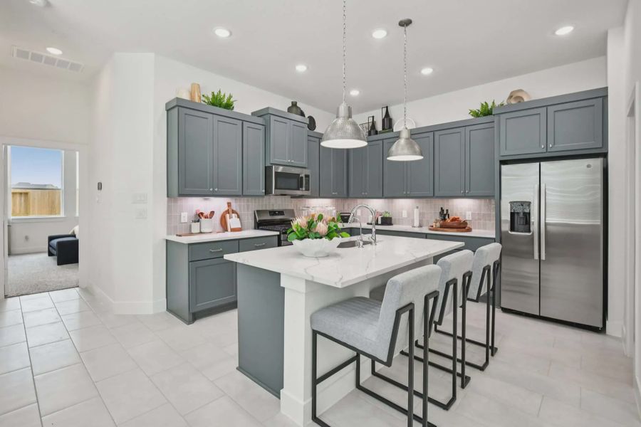 Representative furnished interior of a home built from the Versailles by Chesmar Homes in Jubilee Chateau, Hockley (Image 5).