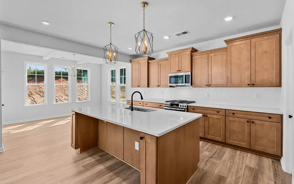 Furnished interior view inside a new home in Fieldstone, Lexington (Image 15).