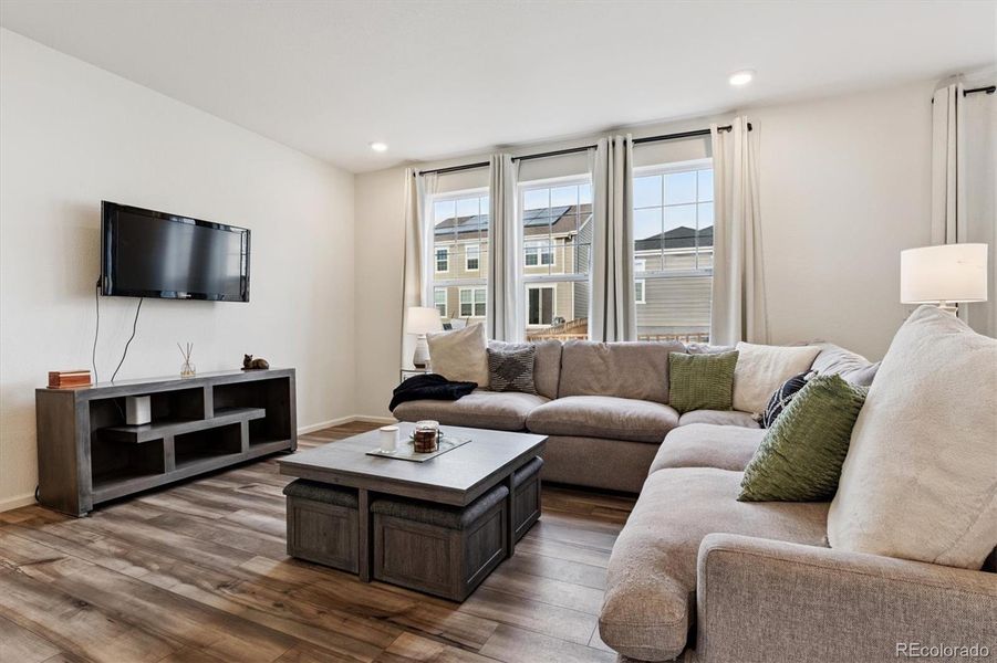 Furnished interior view inside a new home in Sweetgrass, Dacono (Image 14).