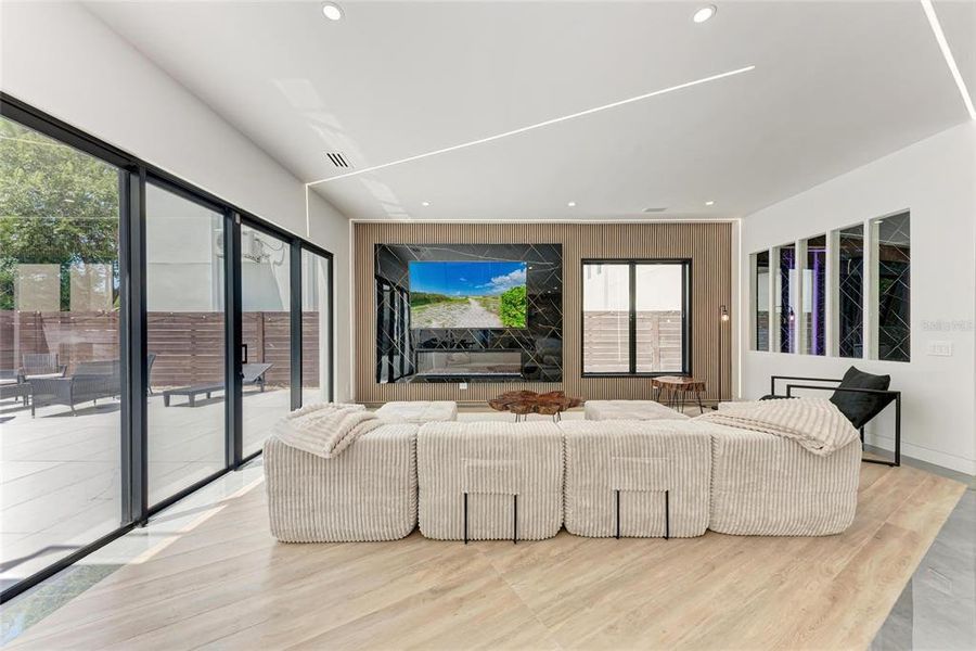 Furnished interior view inside a new home in , Sarasota (Image 39).
