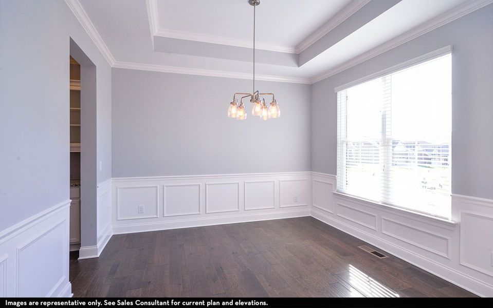 Spacious, unfurnished interior of a new home in Dorris Farm, White House (Image 11).