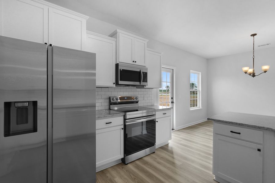 Representative furnished interior of a home built from the The Stafford by RTS Homes in The Pointe at Villages on Marne, Hinesville (Image 9).