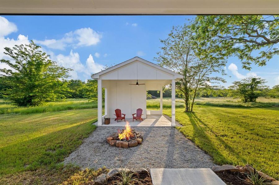 Exterior details and patio area of a home in , Ladonia (Image 29). Exterior details and patio area of a home in , Ladonia (Image 29).