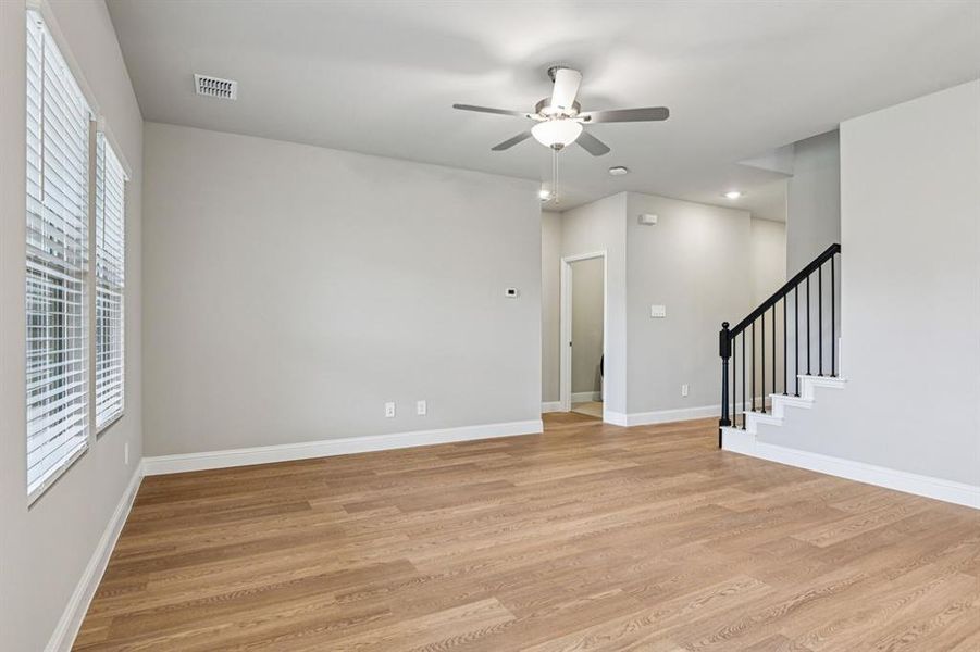 Spacious, unfurnished interior of a new home in Parks at Foster Crossing - Signature Series, Anna (Image 21).