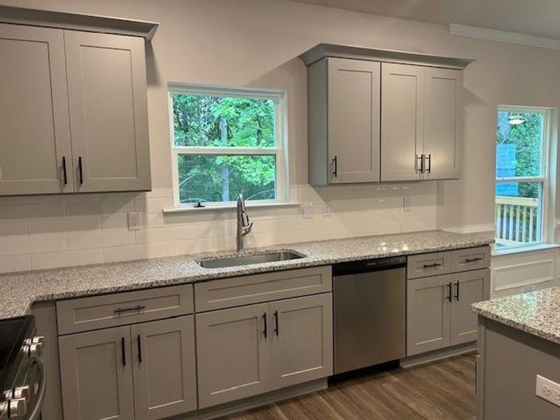 Furnished interior view inside a new home in Habersham Meadows, Demorest (Image 4).