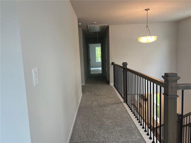 Spacious, unfurnished interior of a new home in Crofton Place Enclave, Snellville (Image 51). Spacious, unfurnished interior of a new home in Crofton Place Enclave, Snellville (Image 51).