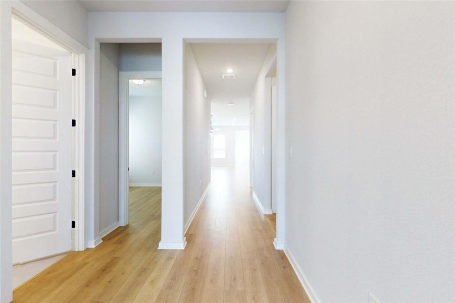 Spacious, unfurnished interior of a new home in Estancia West, Manchaca (Image 14). Spacious, unfurnished interior of a new home in Estancia West, Manchaca (Image 14).