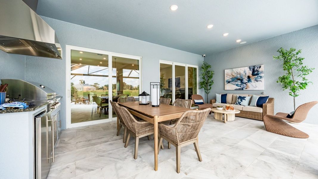 Furnished interior view inside a new home in Coasterra Community Group Page, Palmetto (Image 19).