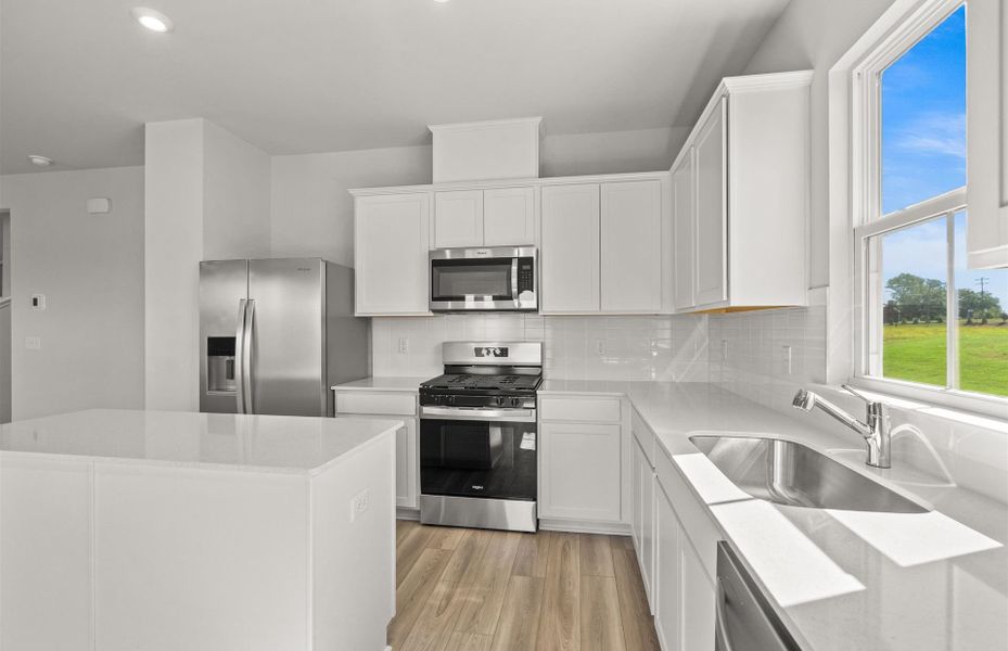 Furnished interior view inside a new home in Crestview, Spartanburg (Image 7). Furnished interior view inside a new home in Crestview, Spartanburg (Image 7).