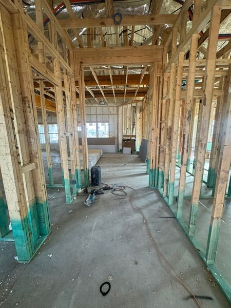 In-progress construction of a new home in Creekview Addition, Van Alstyne, TX (Image 3).