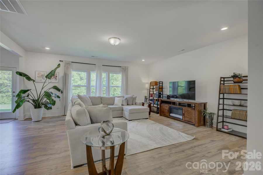 Furnished interior view inside a new home in , York (Image 5).