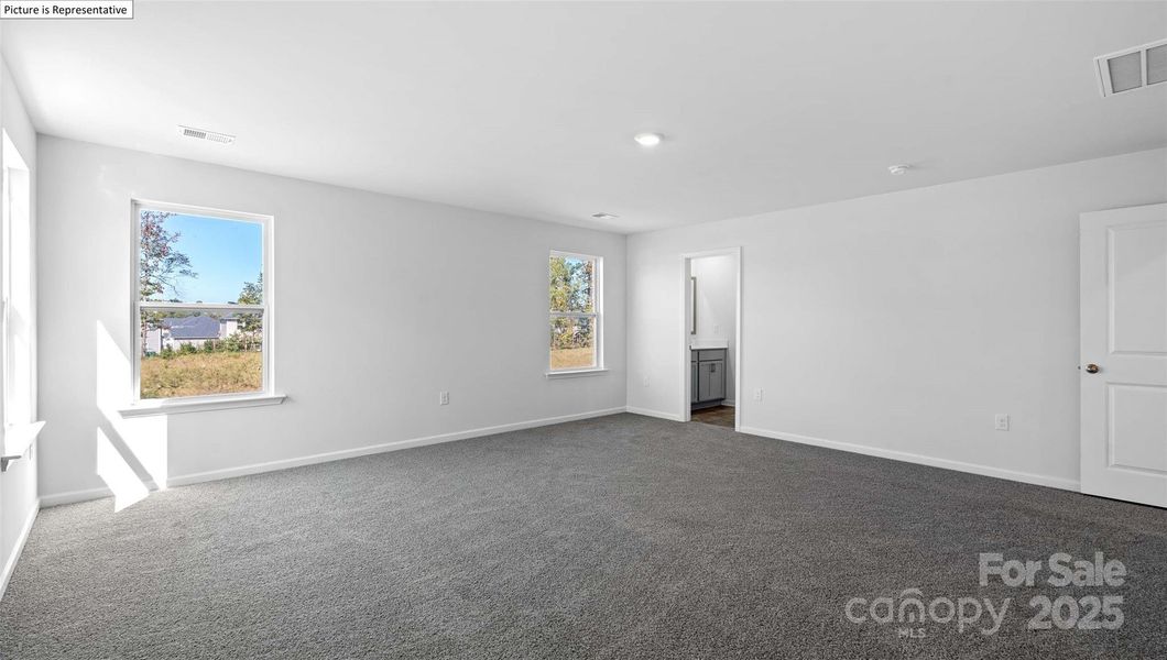 Spacious, unfurnished interior of a new home in Secrest Commons, Monroe (Image 18).