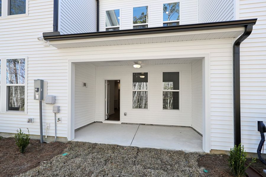 Exterior details and patio area of a home in Bally Castle, Murrells Inlet (Image 20). Exterior details and patio area of a home in Bally Castle, Murrells Inlet (Image 20).