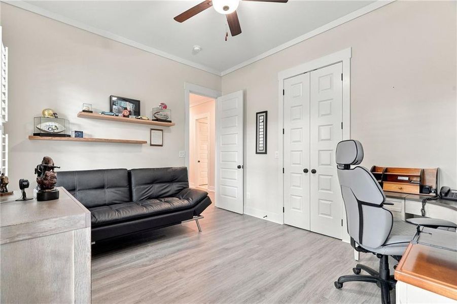 Furnished interior view inside a new home in , Ball Ground (Image 18). Furnished interior view inside a new home in , Ball Ground (Image 18).