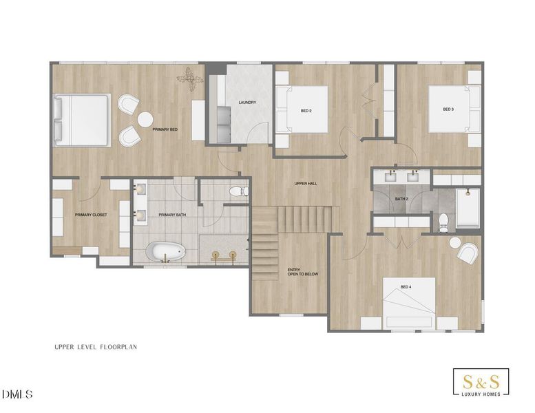 1101-C second floor plan