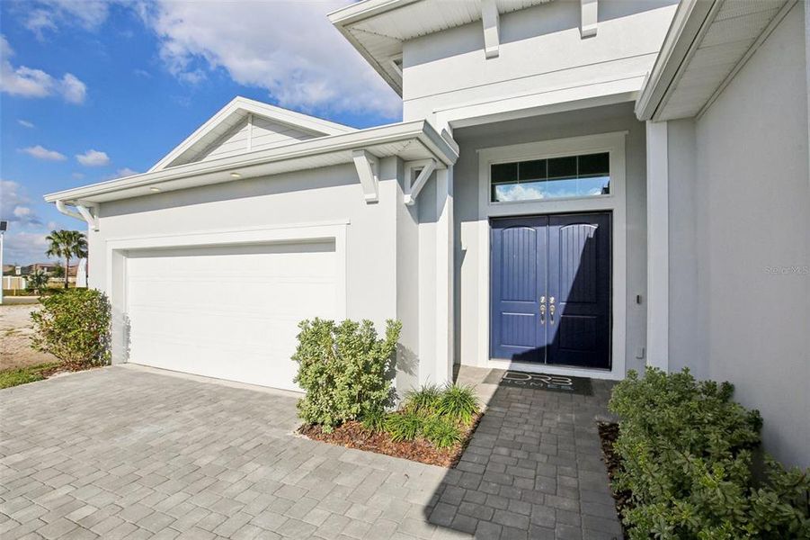 Exterior details and patio area of a home in Eagles Cove at Mirada, San Antonio (Image 25).