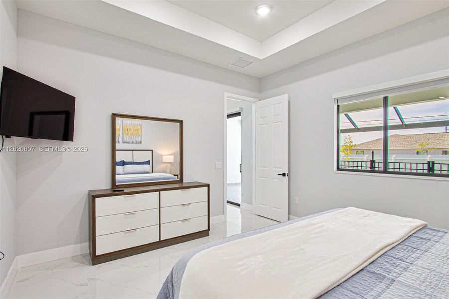 Furnished interior view inside a new home in , Cape Coral (Image 12).