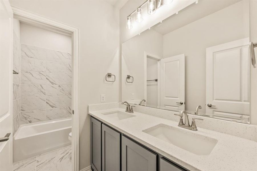 Furnished interior view inside a new home in The Grove, Midlothian (Image 7). Furnished interior view inside a new home in The Grove, Midlothian (Image 7).