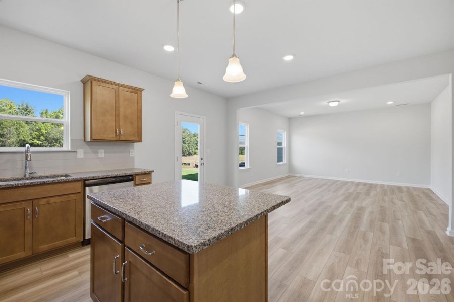 Furnished interior view inside a new home in Catawba Trace, Catawba (Image 10).