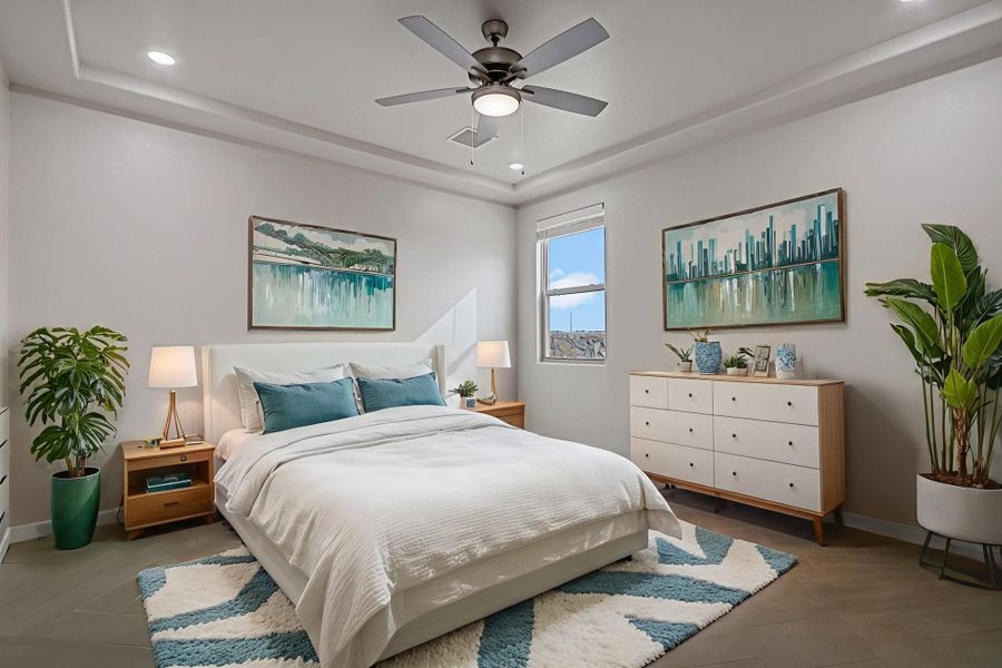 Furnished interior view inside a new home in Emerald Estates, Horizon City (Image 16). Furnished interior view inside a new home in Emerald Estates, Horizon City (Image 16).