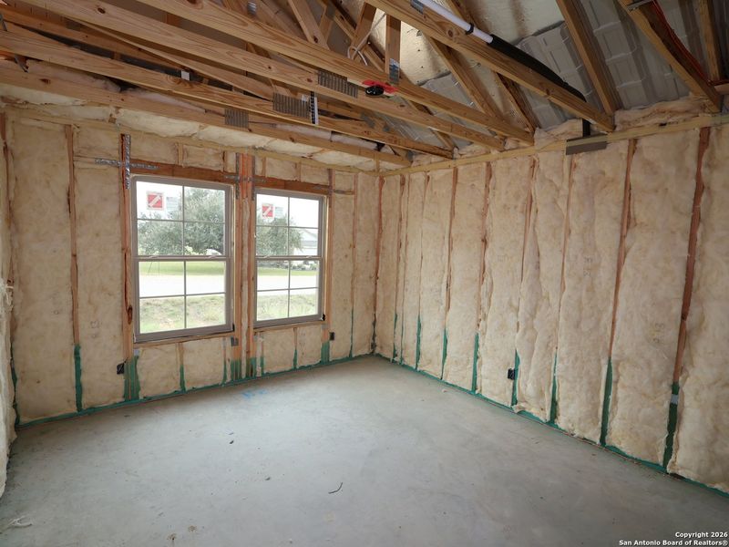 In-progress construction of a new home in Chaparral Ranch, Floresville, TX (Image 23).