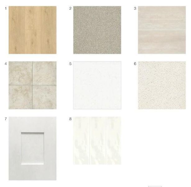 1144 Bear Grass Mews design selections! This home is currently under construction and selections are subject to change.