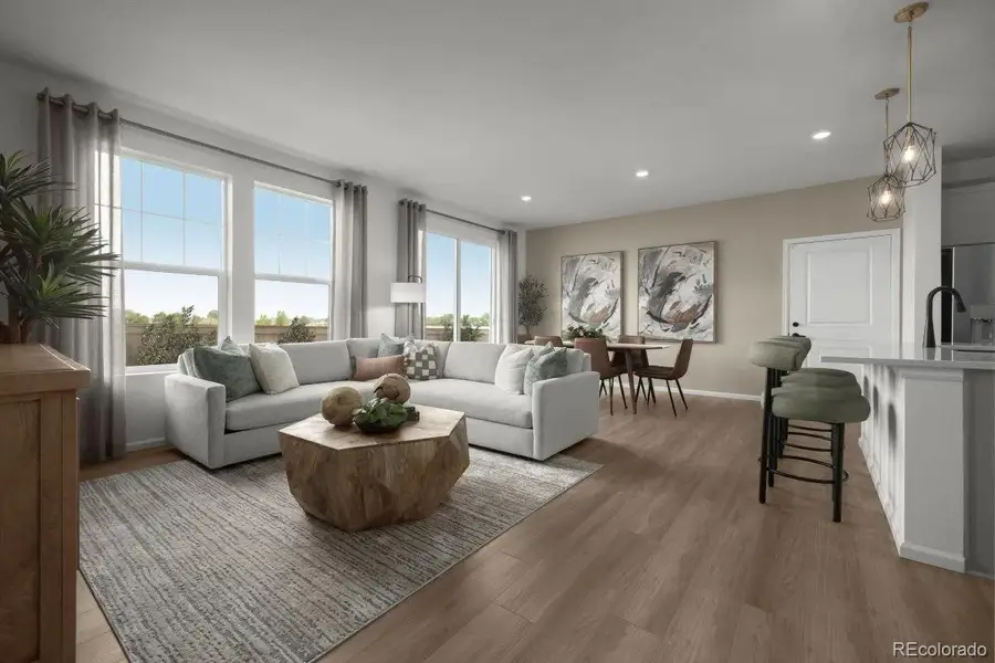 Furnished interior view inside a new home in , Brighton (Image 5).