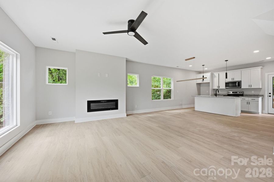 Spacious, unfurnished interior of a new home in , Albemarle (Image 12).