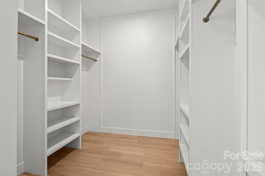 primary walk-in closet