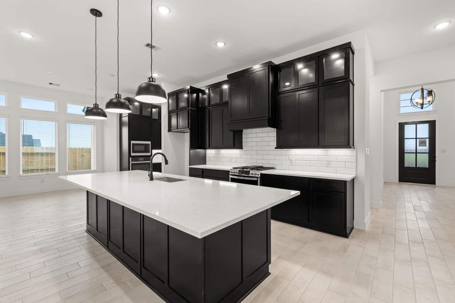 Furnished interior view inside a new home in Brookewater, Rosenberg (Image 7).