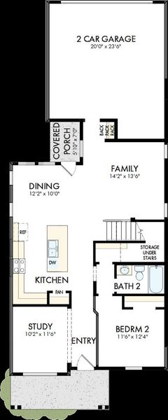 2D floor plan layout of this home in Whitley Preserve – Park Collection, Mint Hill, NC (Image 2). 2D floor plan layout of this home in Whitley Preserve – Park Collection, Mint Hill, NC (Image 2).