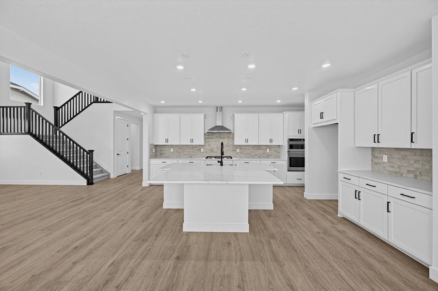 Furnished interior view inside a new home in Macanta, Castle Rock (Image 10).