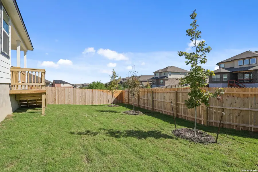 Exterior details and patio area of a home in Comanche Ridge, San Antonio (Image 4). Exterior details and patio area of a home in Comanche Ridge, San Antonio (Image 4).