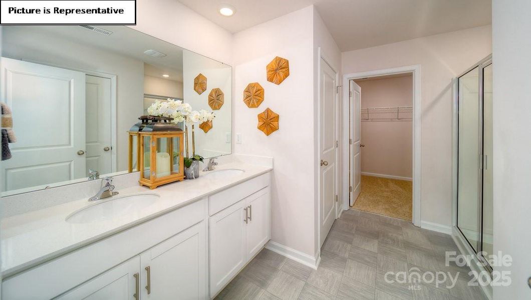 Furnished interior view inside a new home in Lakeshore at Windstone, Mooresville (Image 6).